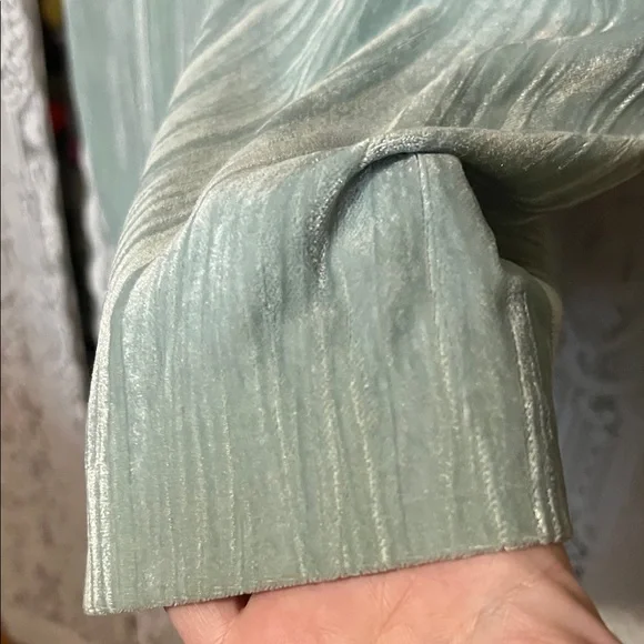 Free People Women's Double-Breasted Velvet Blazer - Picture 2 of 8